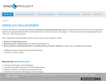 Tablet Screenshot of innoprojekt.com